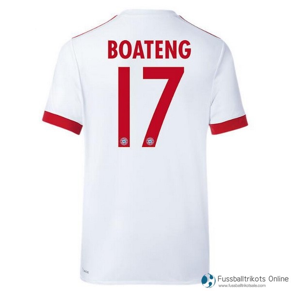 Bayern München Trikot Ausweich Boateng 2017-18 Fussballtrikots Günstig